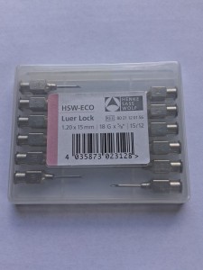 Igła wielorazowa Luer Lock 12szt. 1,20 x 15mm 18G